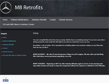 Tablet Screenshot of mbretrofits.com